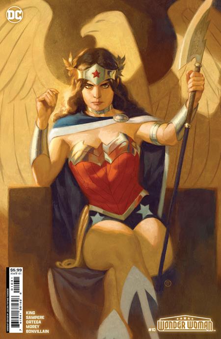 WONDER WOMAN #10 CVR B JULIAN TOTINO TEDESCO CARD STOCK VAR - End Of The Earth Comics