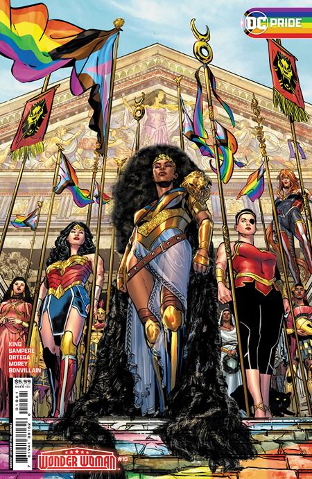 WONDER WOMAN #10 CVR D PHIL JIMENEZ DC PRIDE 2024 CARD STOCK VAR - End Of The Earth Comics