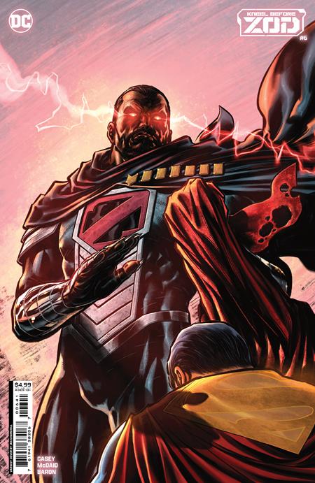 KNEEL BEFORE ZOD #6 (OF 12) CVR C IAN CHURCHILL CARD STOCK VAR - End Of The Earth Comics