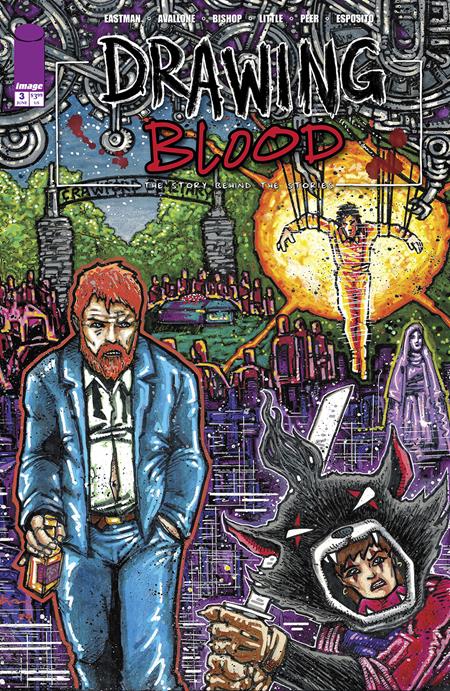 DRAWING BLOOD #3 (OF 12) CVR A KEVIN EASTMAN - End Of The Earth Comics