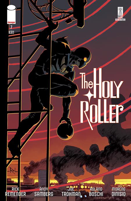 HOLY ROLLER #7 (OF 9) CVR A ROLAND BOSCHI & MORENO DINISIO - End Of The Earth Comics