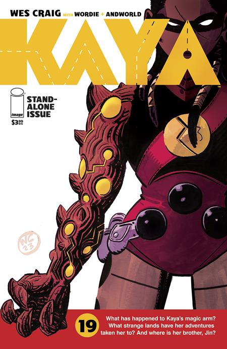 KAYA #19 CVR A WES CRAIG - End Of The Earth Comics