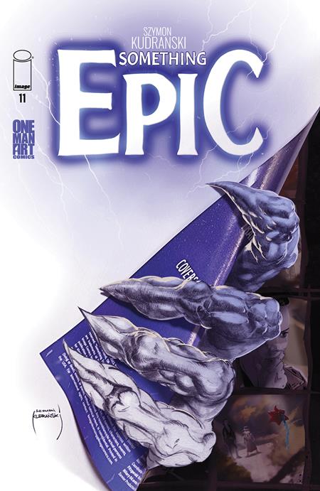 SOMETHING EPIC #11 CVR A SZYMON KUDRANSKI - End Of The Earth Comics