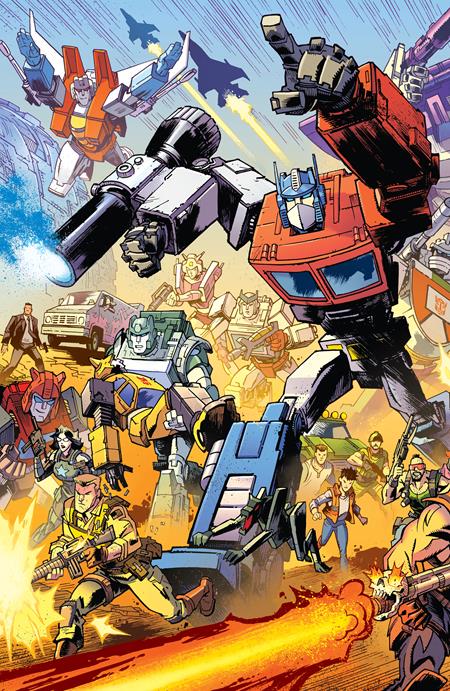 TRANSFORMERS #9 CVR F JASON HOWARD CONNECTING EU ANNIVERSARY VAR - End Of The Earth Comics