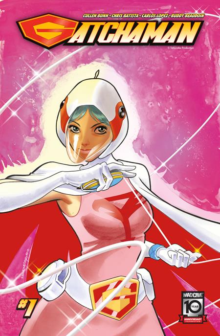 GATCHAMAN #1 CVR E INC 1:10 FRANCINE DELGADO JUN THE SWAN SOLO VAR - End Of The Earth Comics