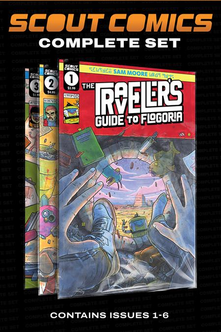 TRAVELERS GUIDE TO FLOGORIA COMPLETE SET - End Of The Earth Comics