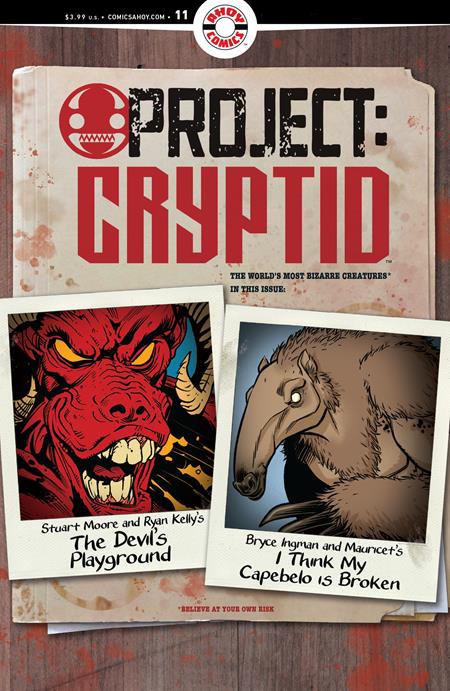 PROJECT CRYPTID #11 (OF 11) (MR) - End Of The Earth Comics