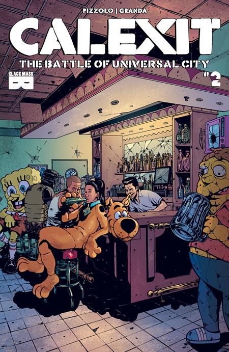 CALEXIT: THE BATTLE OF UNIVERSAL CITY #2 (OF 3) CVR A C GRANDA (MR) - End Of The Earth Comics