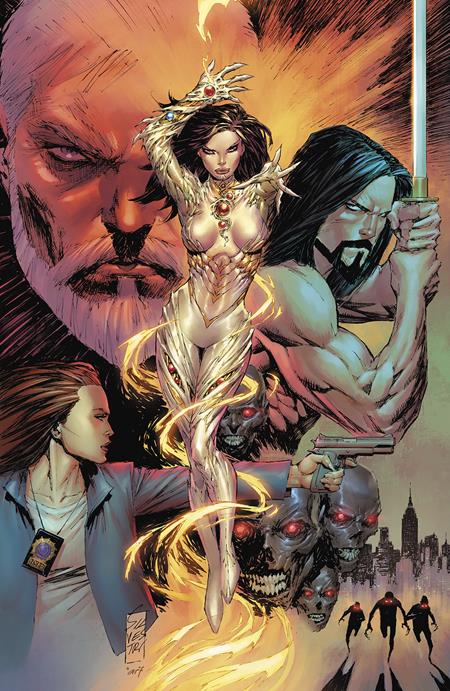 WITCHBLADE (2024) #1 CVR E INC 1:25 MARC SILVESTRI & ARIF PRIANTO VIRGIN VAR - End Of The Earth Comics