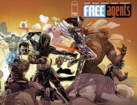 FREE AGENTS #1 CVR A STEPHEN MOONEY WRAPAROUND - End Of The Earth Comics