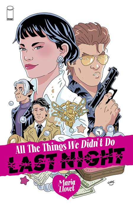 ALL THE THINGS WE DIDNT DO LAST NIGHT (ONE SHOT) CVR C JESÚS ORELLANA VAR (MR) - End Of The Earth Comics