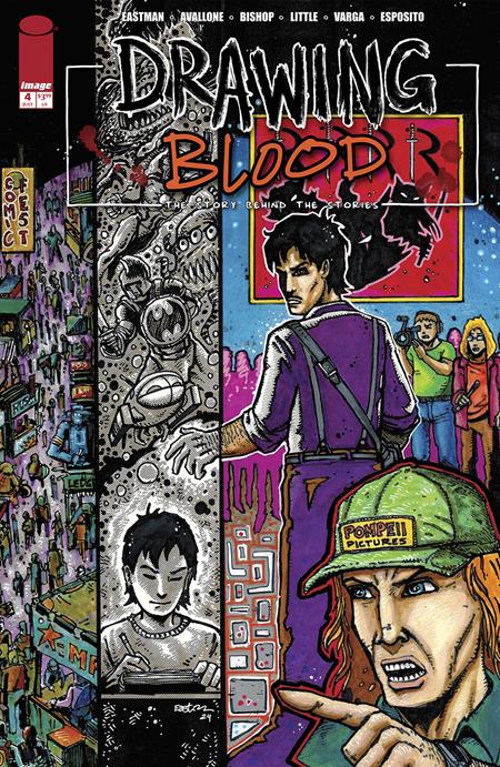 DRAWING BLOOD #4 (OF 12) CVR A KEVIN EASTMAN - End Of The Earth Comics