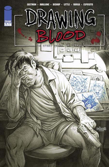 DRAWING BLOOD #4 (OF 12) CVR C MATEUS SANTOLOUCO VAR - End Of The Earth Comics