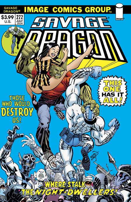 SAVAGE DRAGON #272 CVR B ERIK LARSEN 70S TRADE DRESS VAR (MR) - End Of The Earth Comics