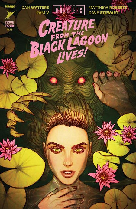 UNIVERSAL MONSTERS CREATURE FROM THE BLACK LAGOON LIVES! #4 (OF 4) CVR B JENNY FRISON VAR - End Of The Earth Comics