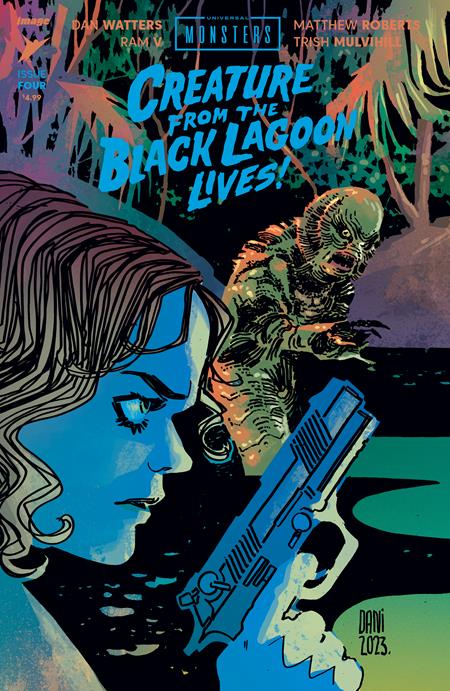 UNIVERSAL MONSTERS CREATURE FROM THE BLACK LAGOON LIVES! #4 (OF 4) CVR C INC 1:10 DANI CONNECTING VAR - End Of The Earth Comics