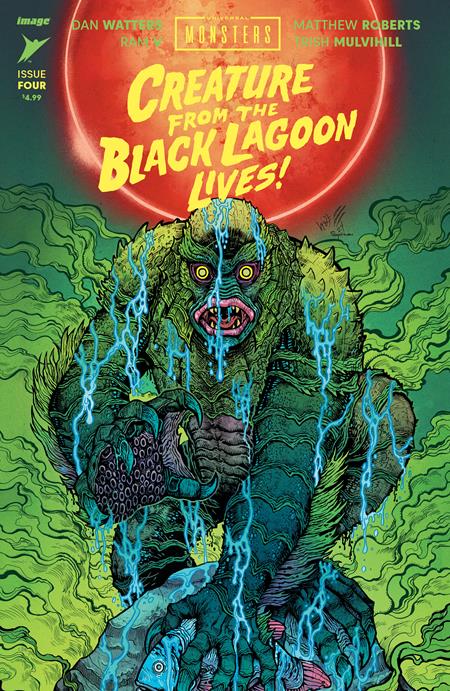 UNIVERSAL MONSTERS CREATURE FROM THE BLACK LAGOON LIVES! #4 (OF 4) CVR E INC 1:50 MARIA WOLF VAR - End Of The Earth Comics