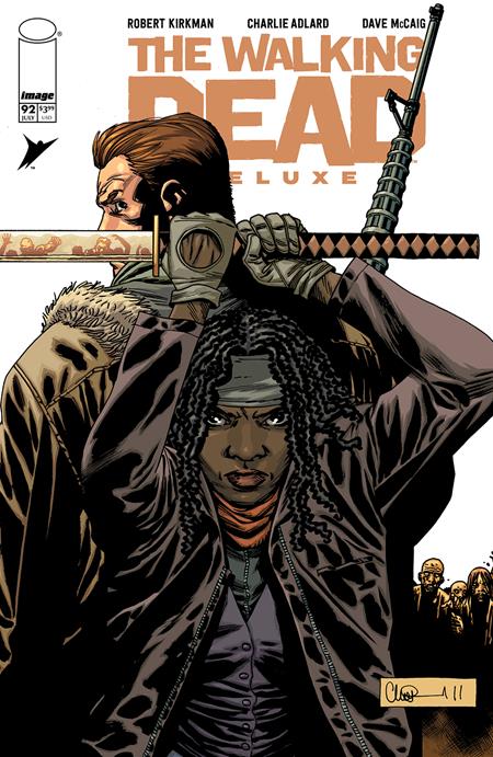 WALKING DEAD DELUXE #92 CVR B CHARLIE ADLARD & DAVE MCCAIG VAR (MR) - End Of The Earth Comics