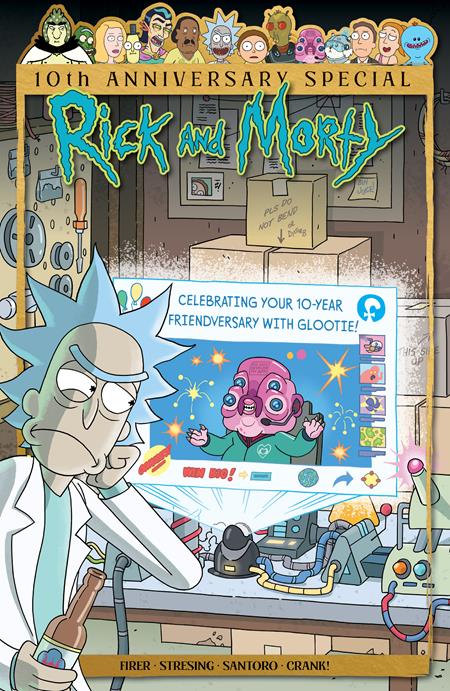 RICK AND MORTY 10TH ANNIVERSARY SPECIAL #1 (ONE SHOT) CVR B JAMES LLOYD VAR - End Of The Earth Comics