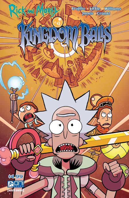 RICK AND MORTY KINGDOM BALLS #4 (OF 4) CVR A JARRETT WILLIAMS - End Of The Earth Comics