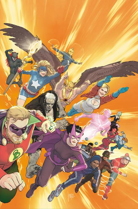 JUSTICE SOCIETY OF AMERICA #12 (OF 12) CVR A MIKEL JANIN - End Of The Earth Comics