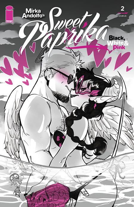 MIRKA ANDOLFOS SWEET PAPRIKA BLACK WHITE & PINK #2 CVR A MIRKA ANDOLFO - End Of The Earth Comics