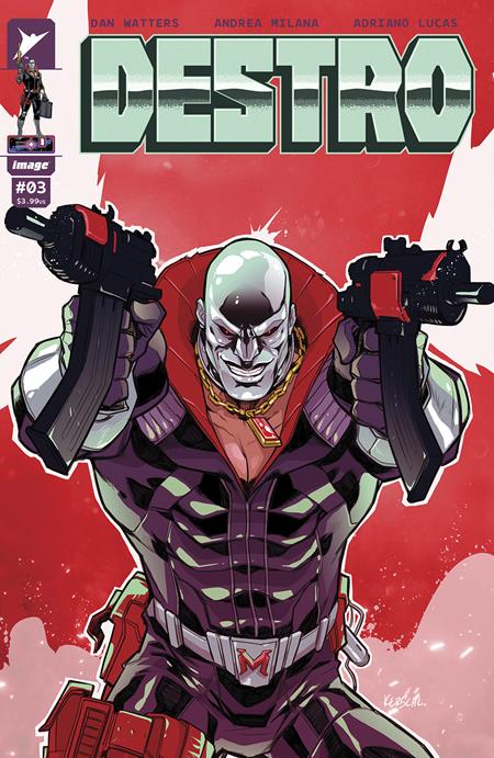 DESTRO #3 (OF 5) CVR B KARL KERSCHL VAR - End Of The Earth Comics