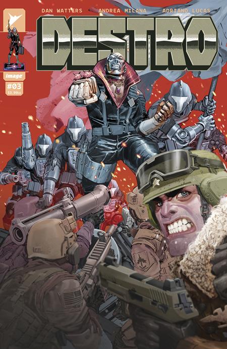 DESTRO #3 (OF 5) CVR E INC 1:50 ERIC CANETE VAR - End Of The Earth Comics