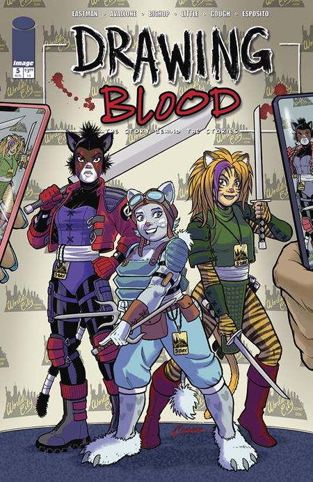 DRAWING BLOOD #5 (OF 12) CVR C AMANDA CONNER VAR - End Of The Earth Comics