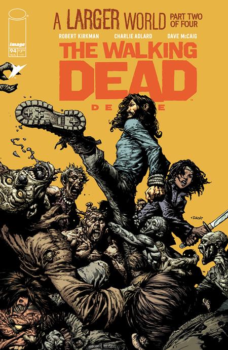 WALKING DEAD DELUXE #94 CVR A DAVID FINCH & DAVE MCCAIG - End Of The Earth Comics