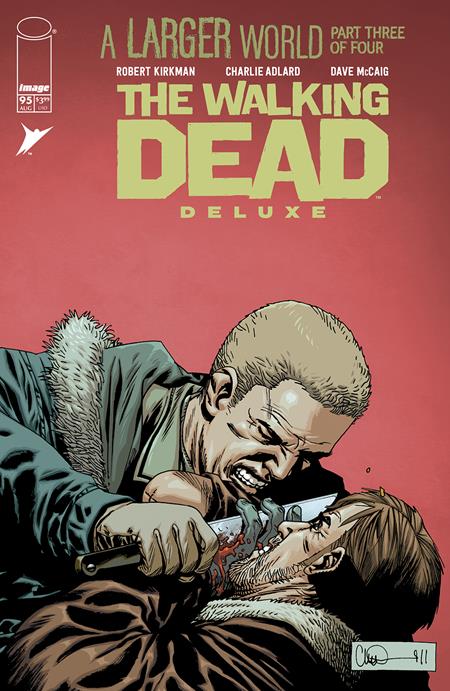 WALKING DEAD DELUXE #95 CVR B CHARLIE ADLARD & DAVE MCCAIG VAR - End Of The Earth Comics