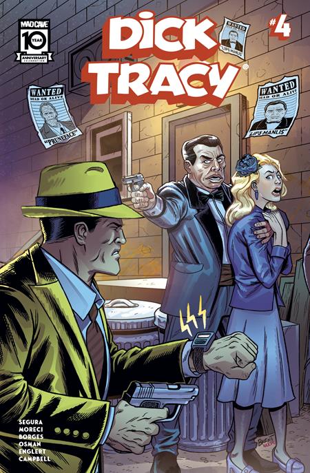 DICK TRACY #4 CVR B BRENT SCHOONOVER CONNECTING VAR - End Of The Earth Comics