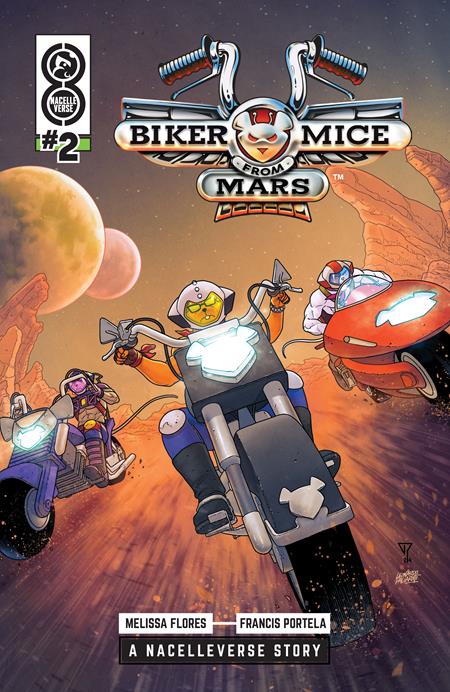 BIKER MICE FROM MARS #2 (OF 3) CVR E INC 1:20 FRANCIS PROTELA VAR - End Of The Earth Comics