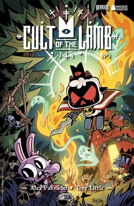 CULT OF THE LAMB #3 (OF 4) CVR B TROY LITTLE VAR - End Of The Earth Comics