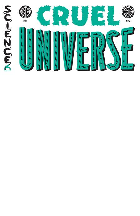 EC CRUEL UNIVERSE #1 CVR E BLANK SKETCH VAR (MR) - End Of The Earth Comics