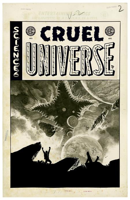 EC CRUEL UNIVERSE #1 CVR G INC 1:20 JH WILLIAMS III BLACK & WHITE VAR (MR) - End Of The Earth Comics