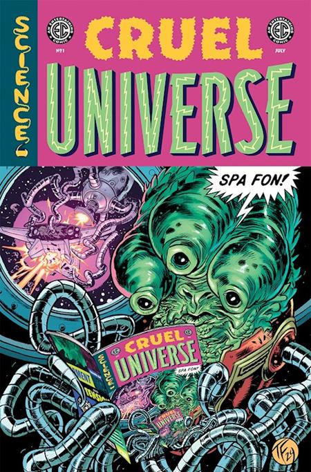 EC CRUEL UNIVERSE #1 CVR I INC 1:100 TOM FOWLER VAR (MR) - End Of The Earth Comics