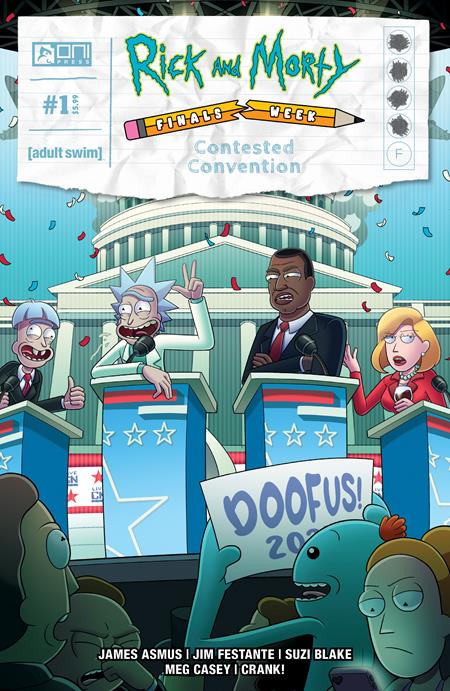 RICK AND MORTY YOUTH IN RICKVOLT #1 CVR A TONY GREGORI VAR (MR) - End Of The Earth Comics