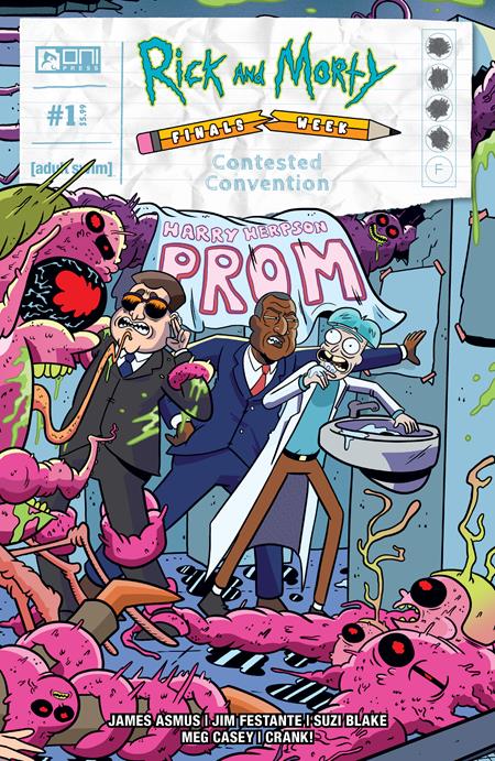 RICK AND MORTY YOUTH IN RICKVOLT #1 CVR C INC 1:10 WARREN WUCINICH VAR (MR) - End Of The Earth Comics