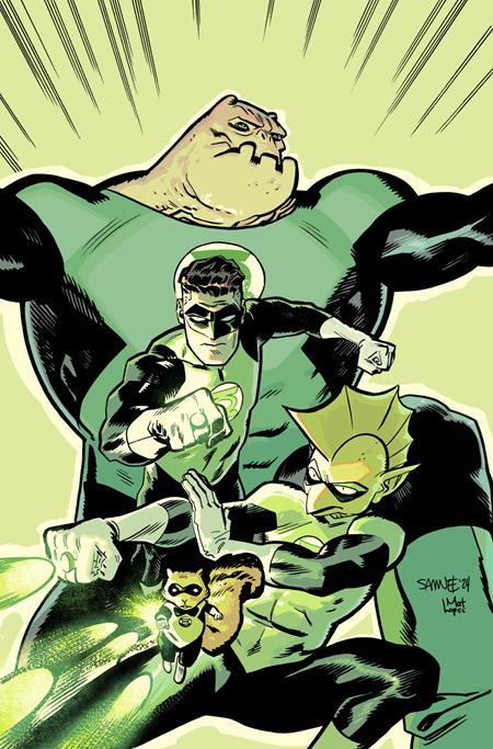 GREEN LANTERN #15 CVR B CHRIS SAMNEE CARD STOCK VAR (ABSOLUTE POWER) - End Of The Earth Comics