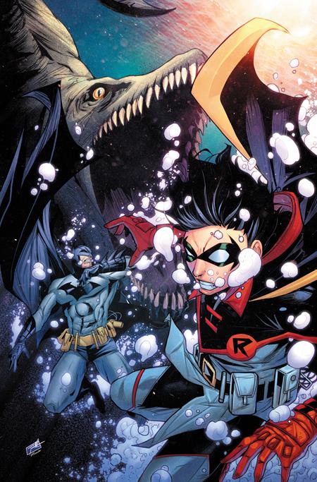 BATMAN AND ROBIN #13 CVR C TRAVIS MERCER CARD STOCK VAR - End Of The Earth Comics