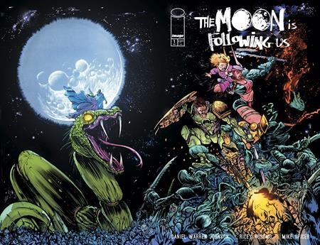 THE MOON IS FOLLOWING US #1 (OF 10) CVR B DANIEL WARREN JOHNSON & MIKE SPICER WRAPAROUND VAR - End Of The Earth Comics