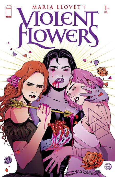 VIOLENT FLOWERS #1 (OF 4) CVR A MARIA LLOVET (MR) - End Of The Earth Comics