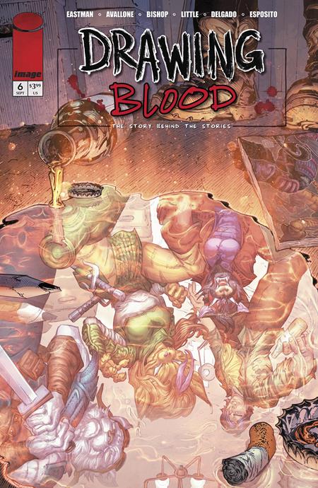 DRAWING BLOOD #6 (OF 12) CVR C FREDDIE WILLIAMS II VAR - End Of The Earth Comics