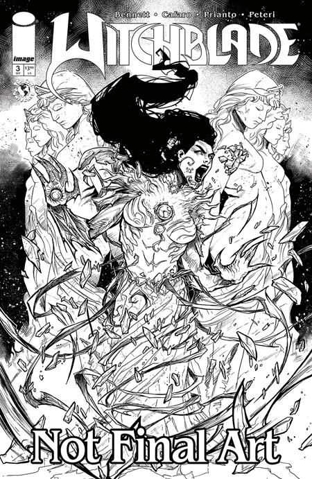 WITCHBLADE #3 (2024) CVR A GIUSEPPE CAFARO & ARIF PRIANTO - End Of The Earth Comics