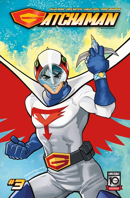 GATCHAMAN #3 CVR C INC 1:10 FRANCINE DELGADO KEN THE EAGLE VAR - End Of The Earth Comics