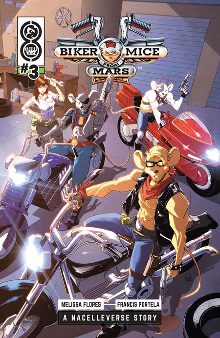 BIKER MICE FROM MARS #3 (OF 3) CVR B MARCO RENNA & ANDREW DALHOUSE VAR - End Of The Earth Comics