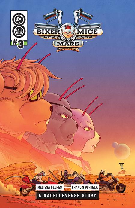 BIKER MICE FROM MARS #3 (OF 3) CVR E INC 1:20 FRANCIS PORTELA VAR - End Of The Earth Comics