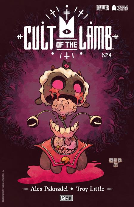 CULT OF THE LAMB #4 (OF 4) CVR E INC 1:30 JESSE LONERGAN VAR - End Of The Earth Comics