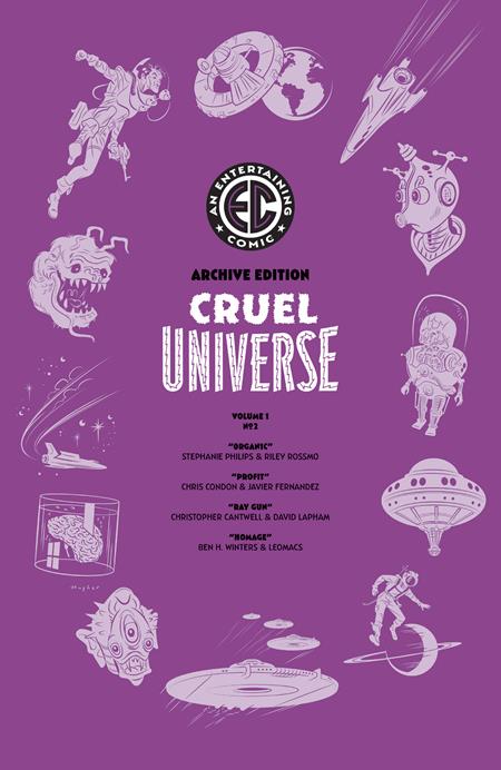 EC CRUEL UNIVERSE #2 (OF 5) CVR E INC 1:50 RIAN HUGHES ARCHIVE EDITION VAR (MR) - End Of The Earth Comics